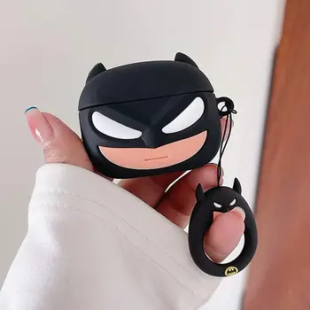 Microsonic AirPods Pro 3 Kılıf Cartoon Figürlü Silikon Crtn-Fgr-Btmn