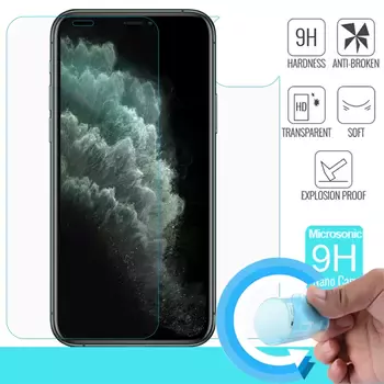 Microsonic Apple iPhone 11 Pro Max (6.5'') Ön + Arka Nano Cam Ekran Koruyucu