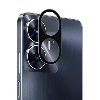 Microsonic Realme C55 Kamera Lens Koruma Camı V2 Siyah