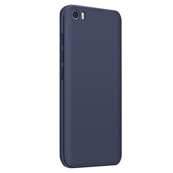 Microsonic Xiaomi Mi5 Pro Kılıf Double Dip 360 Protective AYS Lacivert