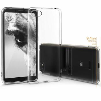 Microsonic Xiaomi Redmi 6A Kılıf Kılıf Transparent Soft Beyaz