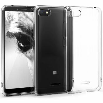 Microsonic Xiaomi Redmi 6A Kılıf Kılıf Transparent Soft Beyaz