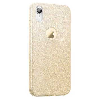 Microsonic Apple iPhone XR Kılıf Sparkle Shiny Gold