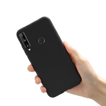 CaseUp Huawei P40 Lite E Kılıf Matte Surface Siyah