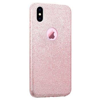 Microsonic Apple iPhone XS Max Kılıf Sparkle Shiny Rose Gold