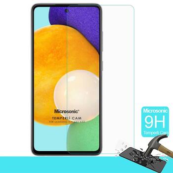 Microsonic Samsung Galaxy A53 5G Tempered Glass Cam Ekran Koruyucu