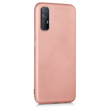 CaseUp Oppo Reno 3 Pro Kılıf Matte Surface Rose Gold