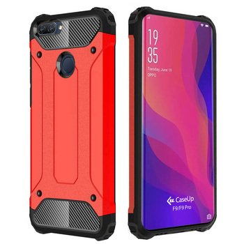 CaseUp Oppo F9 / F9 Pro Kılıf Tank Kırmızı