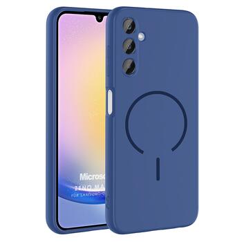 Microsonic Samsung Galaxy A15 Kılıf Zeno MagSafe Lacivert