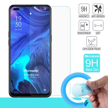 Microsonic Oppo Reno 4 Nano Glass Cam Ekran Koruyucu