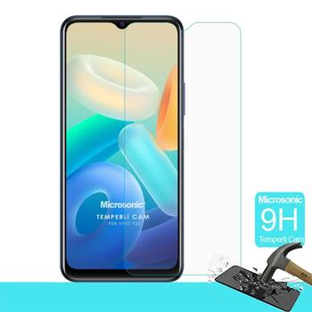 Microsonic Vivo Y32 Tempered Glass Cam Ekran Koruyucu