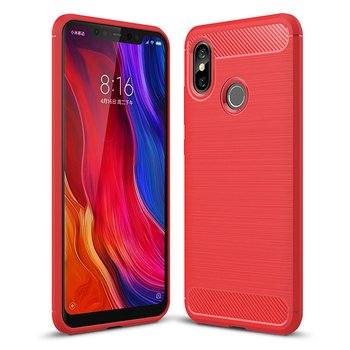 Microsonic Xiaomi Mi 8 Kılıf Room Silikon Kırmızı