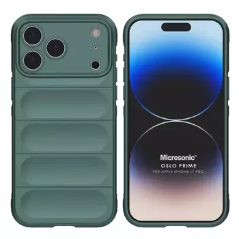 Microsonic Apple iPhone 17 Pro Kılıf Oslo Prime Yeşil