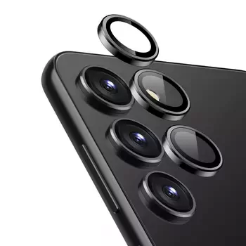 Microsonic Samsung Galaxy A35 Tekli Kamera Lens Koruma Camı Siyah