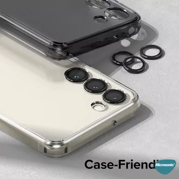 Microsonic Samsung Galaxy A35 Tekli Kamera Lens Koruma Camı Siyah