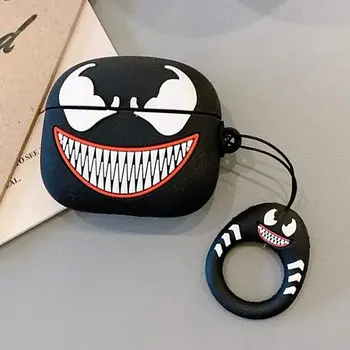 Microsonic AirPods Pro 3 Kılıf Cartoon Figürlü Silikon Crtn-Fgr-Vnm