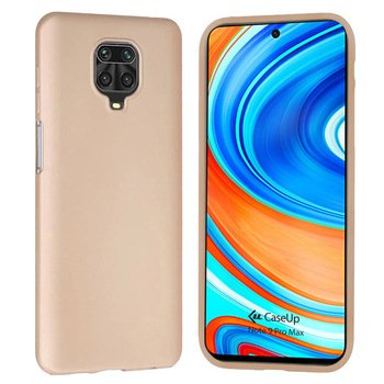 CaseUp Xiaomi Redmi Note 9 Pro Max Kılıf Matte Surface Gold