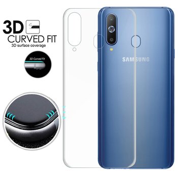 Microsonic Samsung Galaxy A8S Kavisli Ekran Koruyucu Film Seti - Ön ve Arka