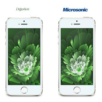 Microsonic iPhone Se Temperli Cam Ekran Koruyucu Film Seti - Ön ve Arka