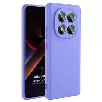 Microsonic Xiaomi Poco X7 Kılıf Groovy Soft Lila