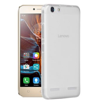 Microsonic Lenovo Vibe K5 Plus Kılıf Transparent Soft Beyaz