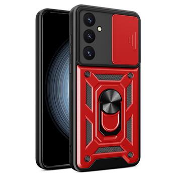 Microsonic Samsung Galaxy S25 FE Kılıf Impact Resistant Kırmızı