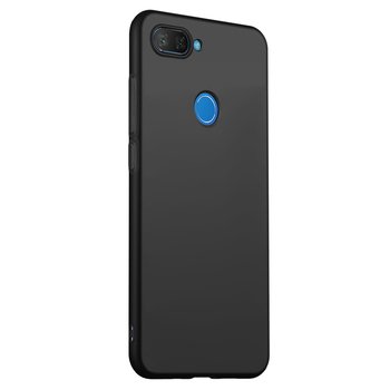 Microsonic Xiaomi Mi 8 Lite Kılıf Matte Silicone Siyah