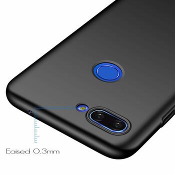 Microsonic Xiaomi Mi 8 Lite Kılıf Matte Silicone Siyah