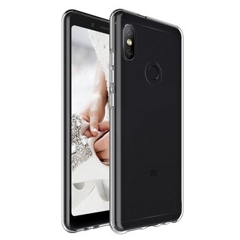 Microsonic Xiaomi Redmi S2 Kılıf Transparent Soft Beyaz