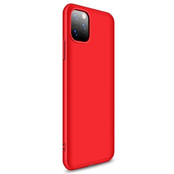 Microsonic Apple iPhone 11 Pro Kılıf Double Dip 360 Protective AYS Kırmızı