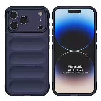 Microsonic Apple iPhone 17 Pro Max Kılıf Oslo Prime Lacivert