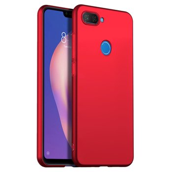 Microsonic Xiaomi Mi 8 Lite Kılıf Matte Silicone Kırmızı