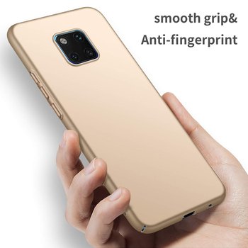 Microsonic Huawei Mate 20 Pro Kılıf Premium Slim Gold