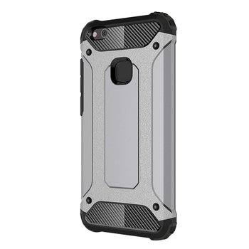 Microsonic Huawei P10 Lite Kılıf Rugged Armor Gri