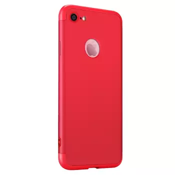 Microsonic Apple iPhone 6S Plus Kılıf Double Dip 360 Protective Kırmızı