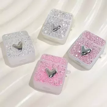 Microsonic AirPods 3. Nesil Kılıf Glitter Shiny Pembe