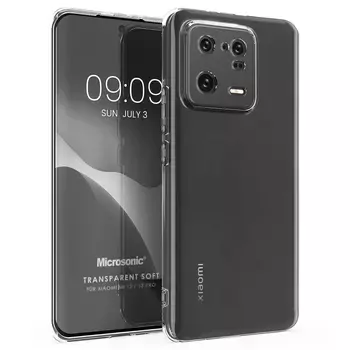 Microsonic Xiaomi Mi 13 Kılıf Transparent Soft Şeffaf