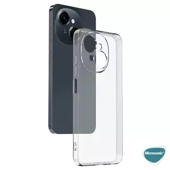 Microsonic TECNO Spark Go 1 Kılıf Transparent Soft Şeffaf