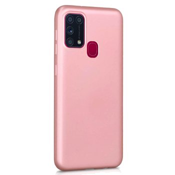 CaseUp Samsung Galaxy M31 Kılıf Matte Surface Rose Gold