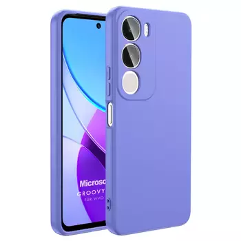 Microsonic Vivo Y19s Kılıf Groovy Soft Lila