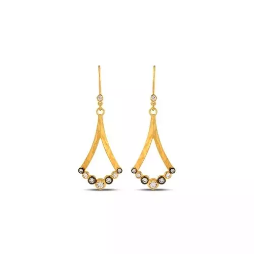 Taşlı Sallantılı küpe