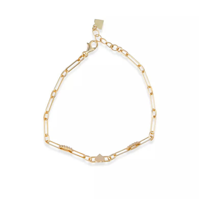 Ataçlı Kalpli Kolye