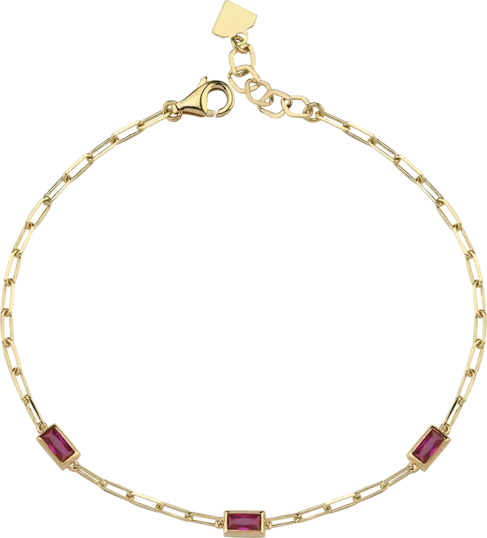 Renkli Taşlı Tasarım Bileklik