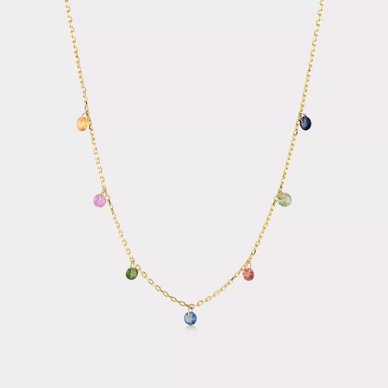 ENCHANTED DREAMSCAPE RENKLİ SAFİR KOLYE