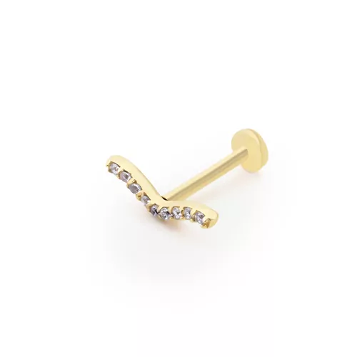 TASARIM TAŞLI TRAGUS KÜPE