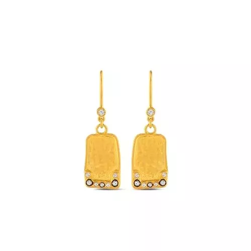 Taşlı Fantazi Sallantılı Küpe