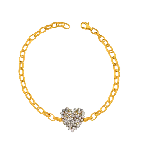 Kalpli Taşlı Bileklik