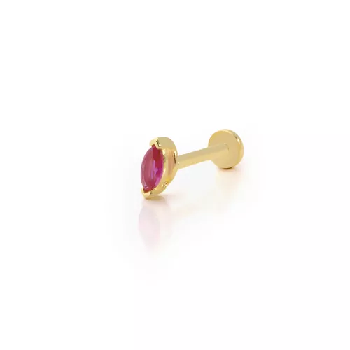 YAKUT GÖRÜNÜMLÜ TRAGUS KÜPE