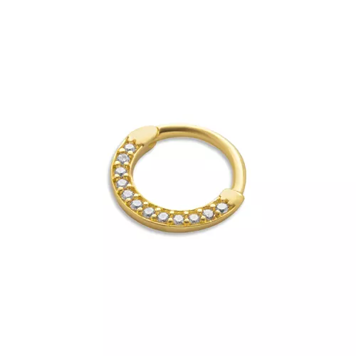 SIRALI TAŞ HELİX PİERCİNG KÜPE