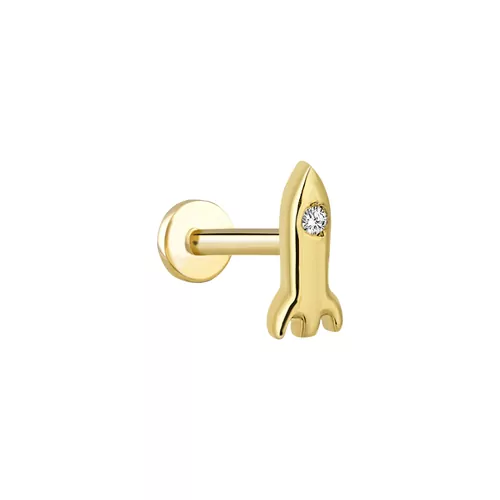 UZAK MEKİĞİ MOTİFLİ TRAGUS KÜPE